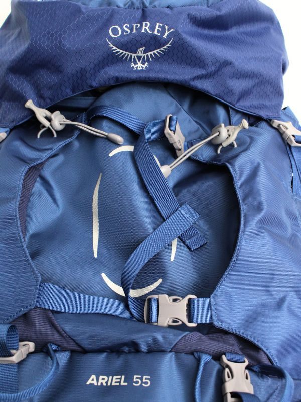 エーリエル55 #セラミックブルー｜OSPREY【Outlet_40】