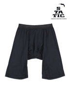 【Men】Chord Long Boxer M #Black [106115]｜STATIC