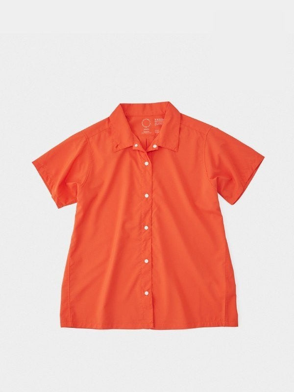 Women's UL Short Sleeve Shirt #Tangerine｜山と道