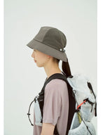 Crevice Mesh Hat #Grey [HL-1118]｜halo commodity