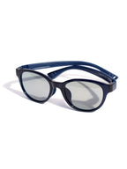 MILLBRAE #NAVY/Lt.GY LOCK TEMPLE NAVY｜FLOAT