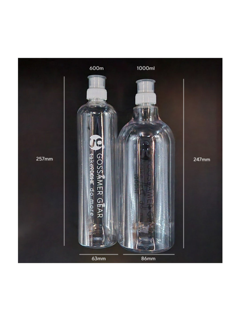 GG Water Bottle 1000 [GSCU1064-100]｜GOSSAMER GEAR