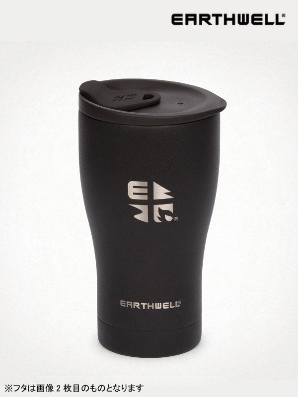 16oz Early Riser Tumbler #Volcanic Black [VT16-ER10-10]｜EARTHWELL【Outlet_30】