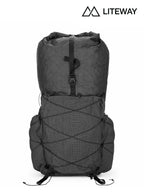 ELEMENTUM PACK ULTRA 50L (Ultra200X) #Black [ele ult ply blk]｜LITEWAY