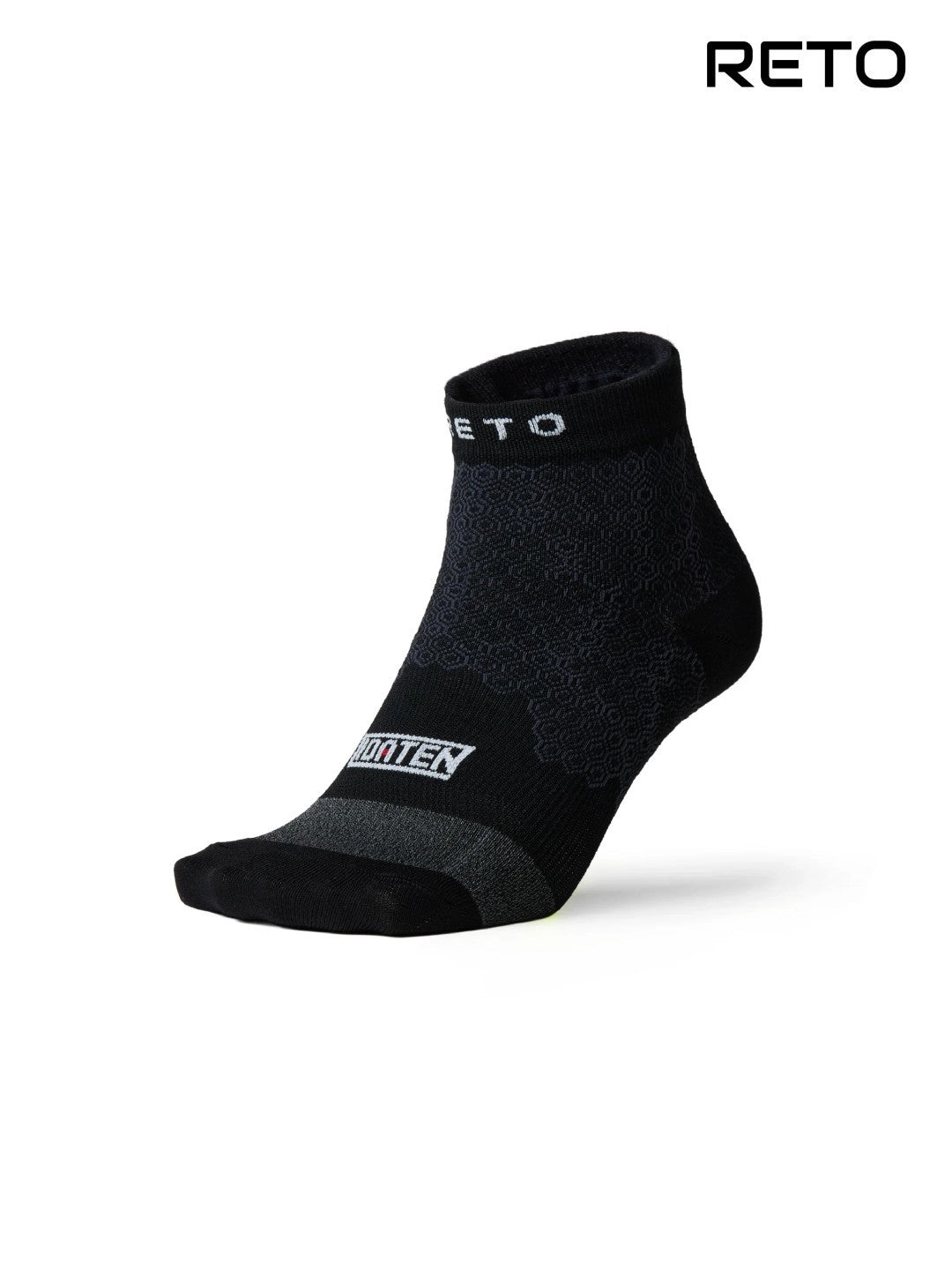 RUNNING SOCKS STANDARD ver.1.5 #ブラック｜RETO