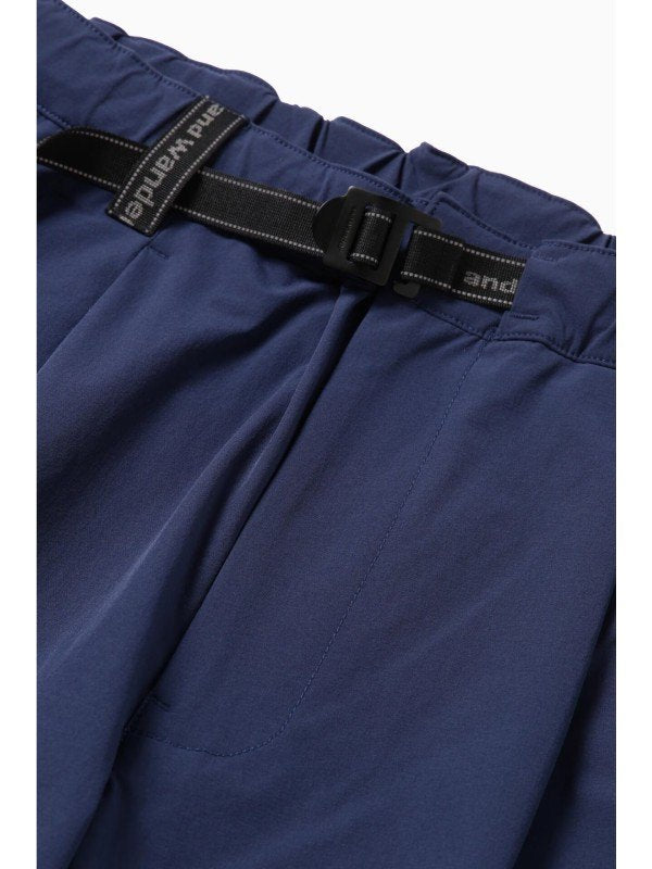 light w cloth pants #110/blue [4282179]｜and wander