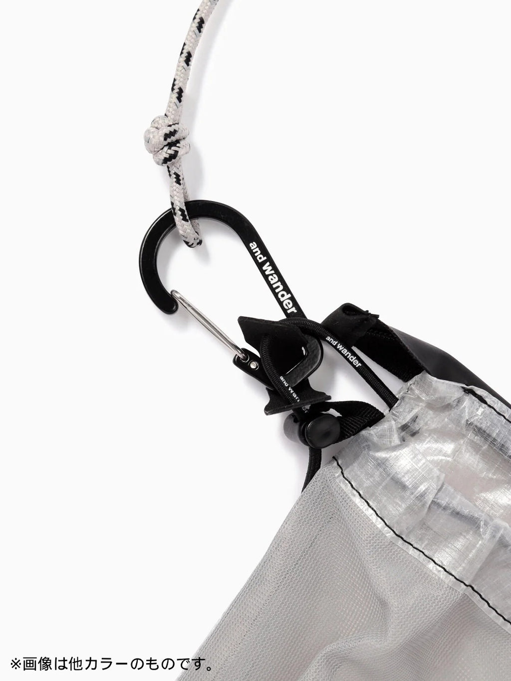 UL sacoche with DyneemaR #charcoal/022 [5975209]｜and wander