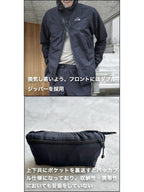 Up-Swing Rain Hoody #グラファイトブラック｜milestone