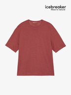 U Merino 150 Nature Dye SS Tee #マツボックリ [IB0A56ZG]｜icebreaker
