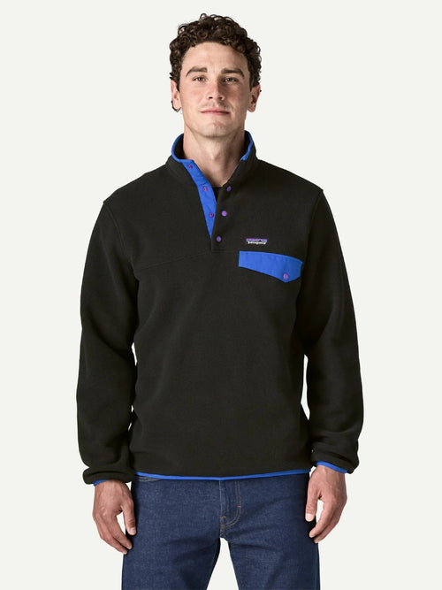 【Men】Men's LW Synch Snap-T P/O #BLKP [25551]｜patagonia