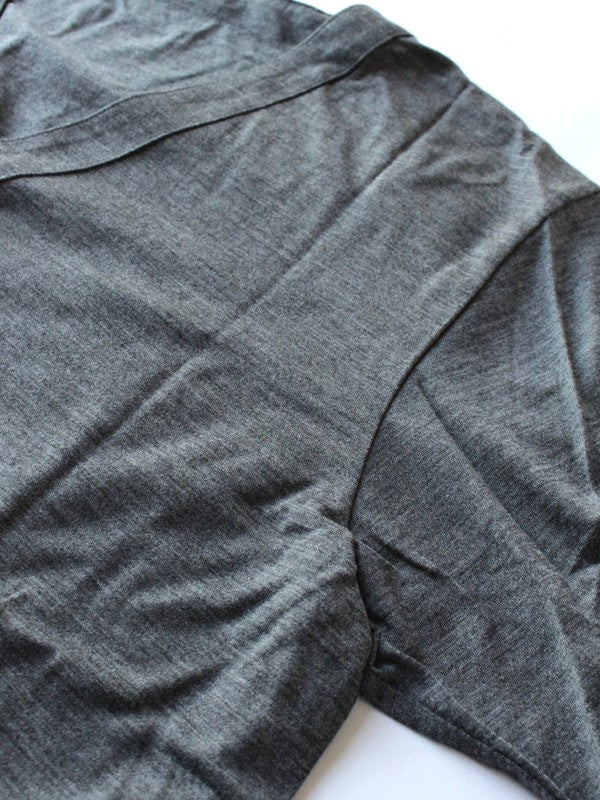 With Cardigan #GRAY [GR420201]｜Gradation