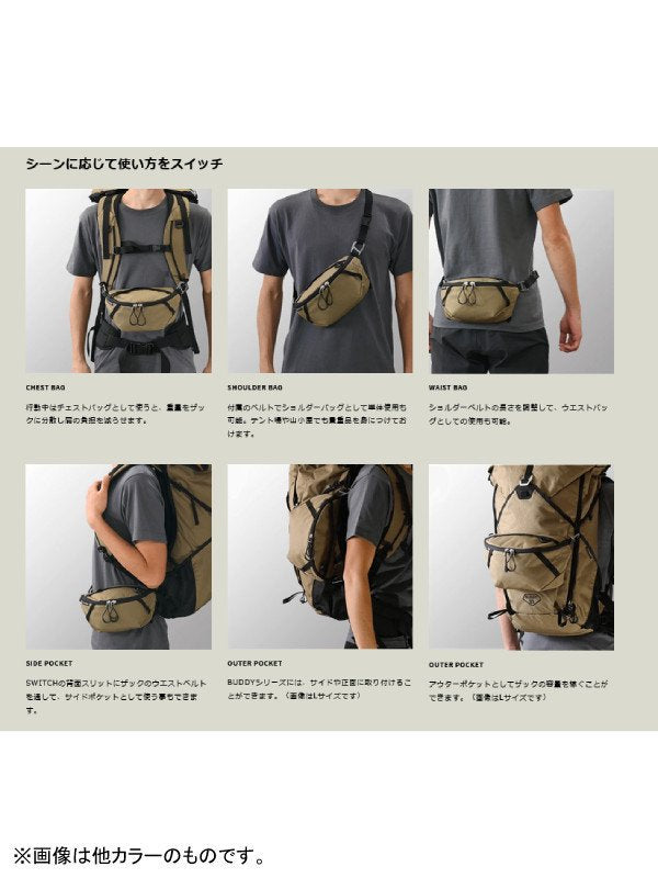 スイッチM #URBAN GRAY [HB101UGR]｜PAAGO WORKS