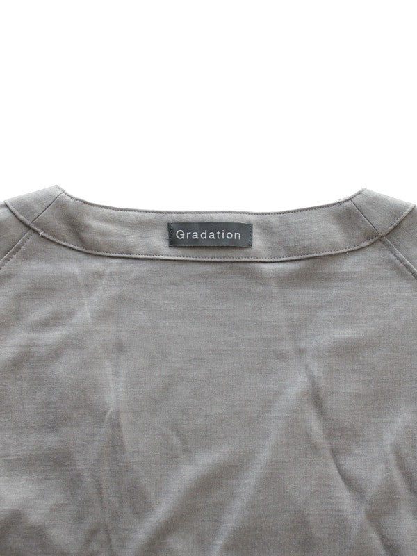 With Cardigan #BROWN [GR420201]｜Gradation