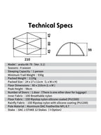 AX-79 Version 3.1 （ナイロン・ペグ付属）