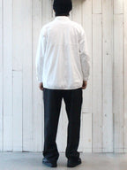 [Men/178cm/66kg]：White/Lサイズ着用
