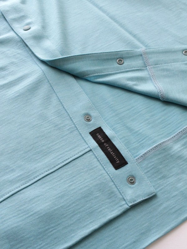 With Cardigan #LITE BLUE [GR420201]｜Gradation