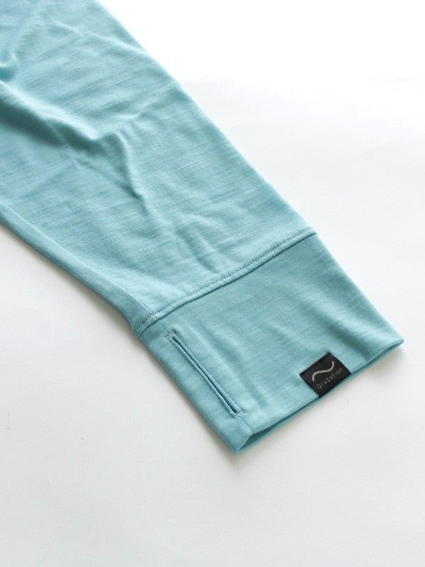 With Cardigan #LITE BLUE [GR420201]｜Gradation