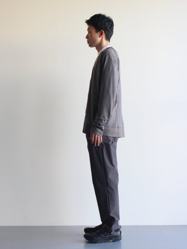 [Men/173cm/64kg]：Brown/Lサイズ着用