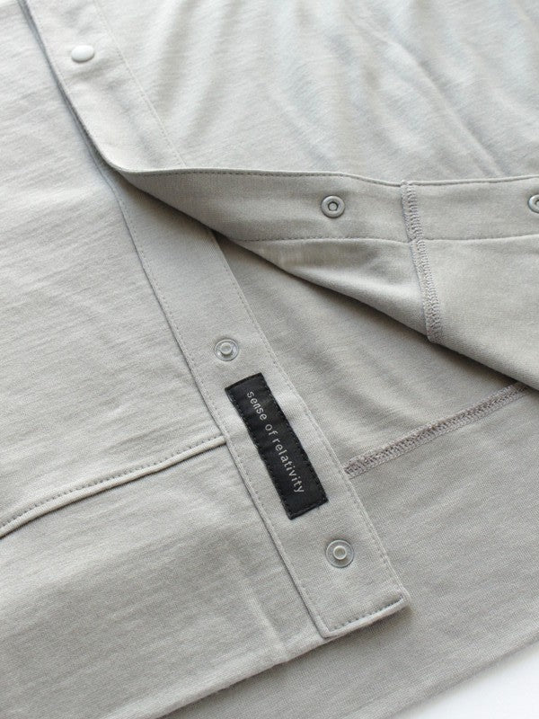 With Cardigan #LITE GRAY [GR420201]｜Gradation