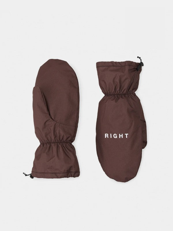 UL Mittens #Smoke Brown｜山と道