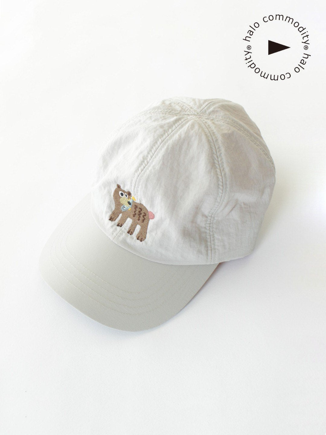 KUMA Cap #Ecru [h261-279]｜halo commodity