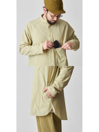 軽くて涼しいロングシャツ #アオシロツルバミ [021070]｜AXESQUIN【Outlet_30】