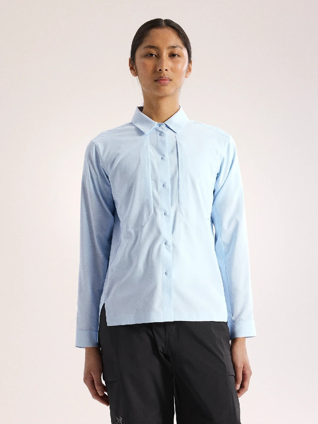Women's Sima Shirt LS #Alpine Blue [X00000949704]｜ARC'TERYX
