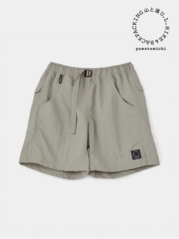 Women's 5-Pocket Shorts #Moon Gray｜山と道 – moderate