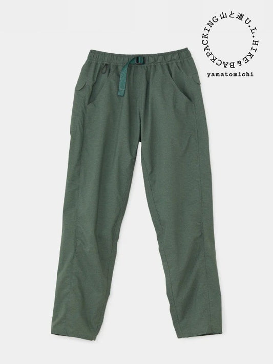 Men's Light 5-Pocket Pants #Green Haze｜山と道
