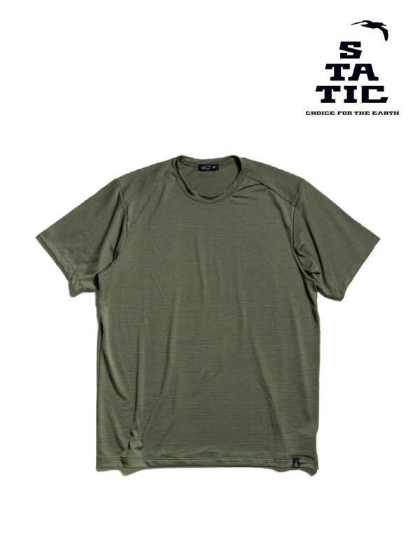 Men's All Elevation S/S Shirts #Moss [100223]｜STATIC