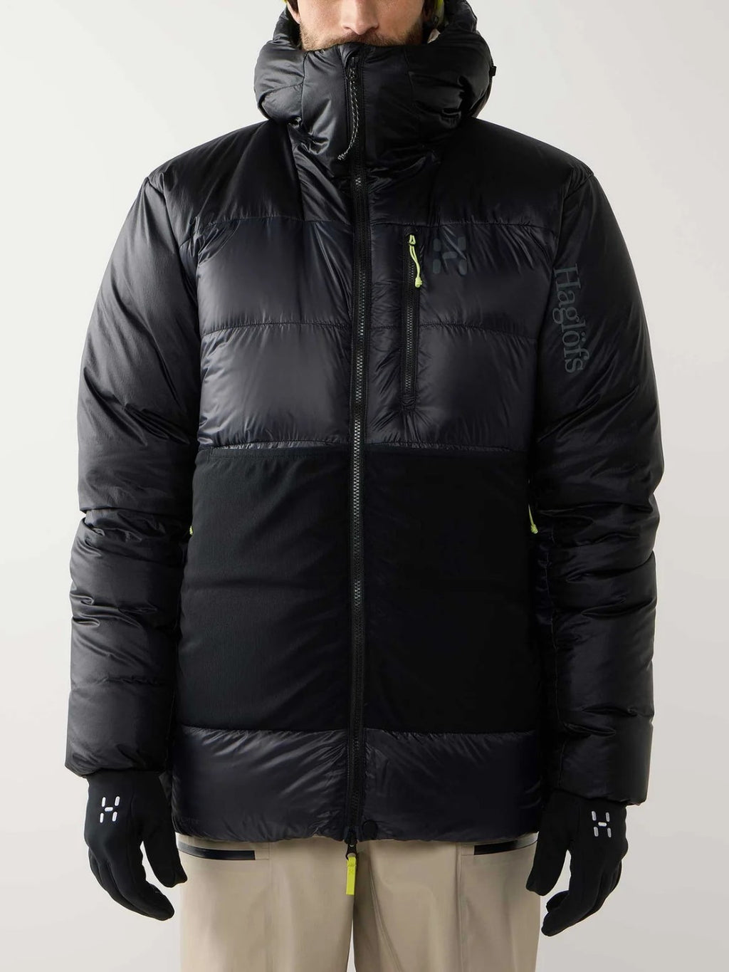 【Men】 Men’s Nallo Touring Down Hood Men #True Black [608341]｜HAGLOFS