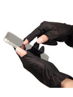 Super Fit Mesh Glove #スミイロ [013039]｜AXESQUIN