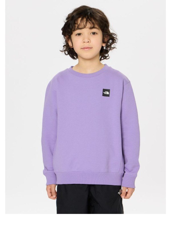 Kid's S-Box Logo Crew #PF [NTJ62431]｜THE NORTH FACE【Outlet_40】
