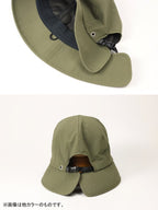 Crevice Slit 2 Hat #S.Beige [HL-1077]｜halo commodity