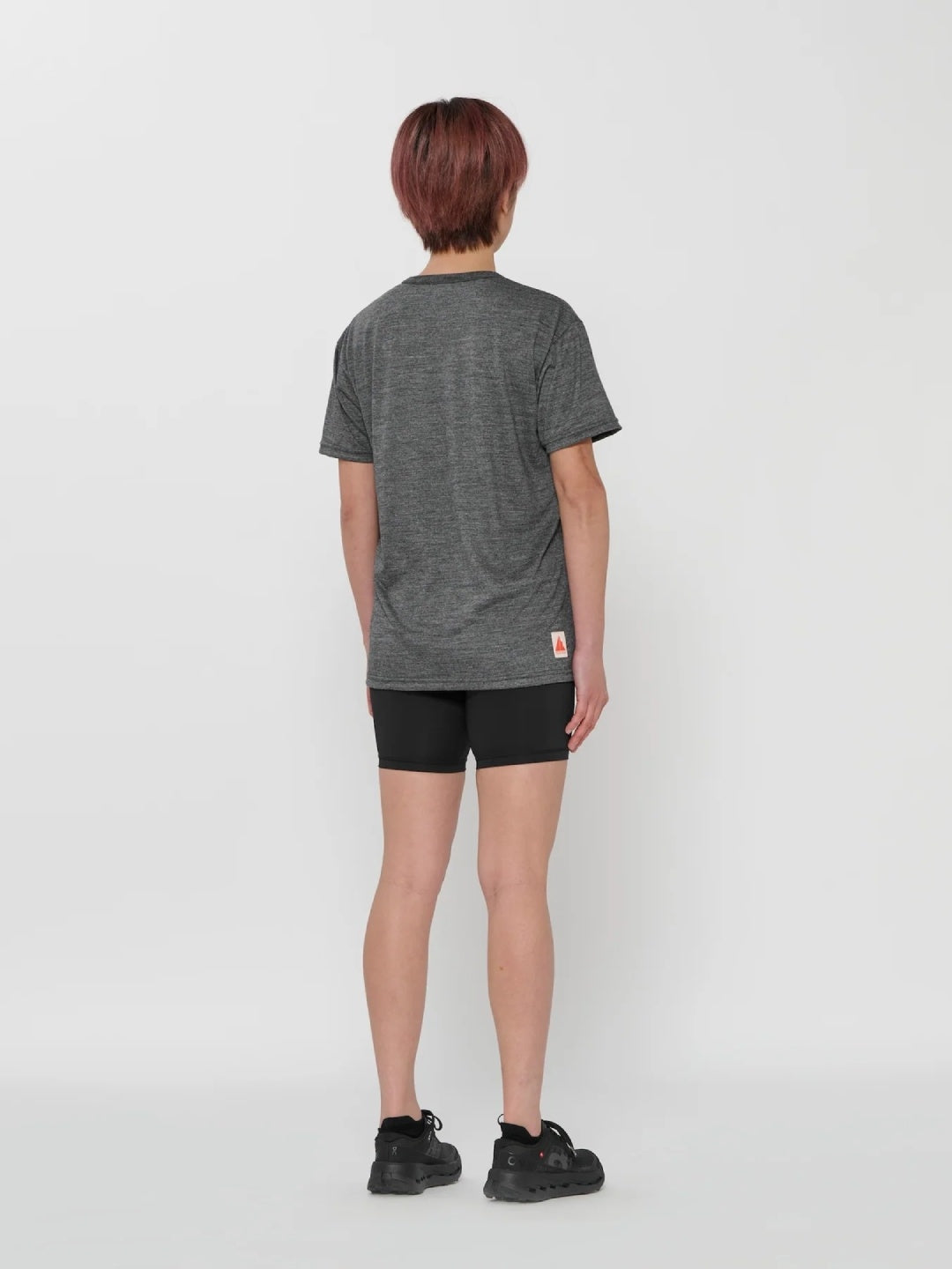 Dry Wool T-shirt 2 #Heather Gray [hu-10014]｜HERENESS