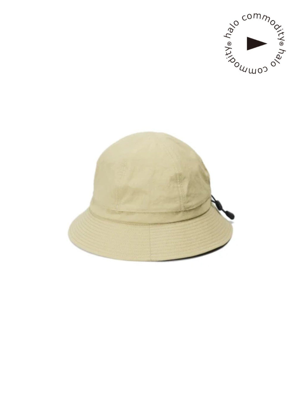 Salt Slit Hat #Beige [h263-491]｜halo commodity