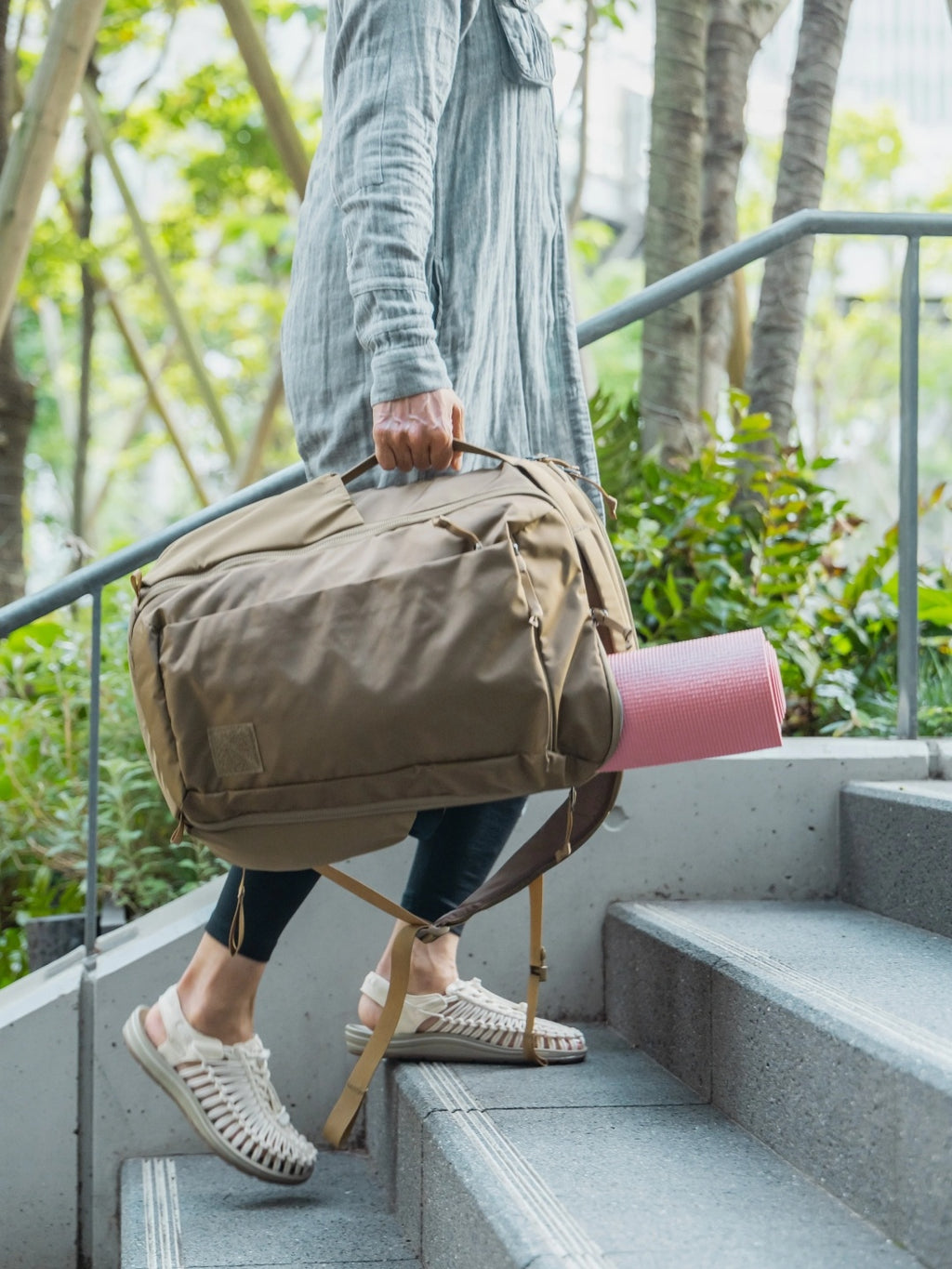 CIVIC TRAVEL BAG 26L #Coyote Brown [CTB26]｜EVERGOODS