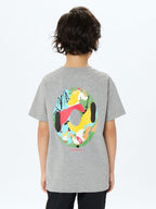 Kid's S/S ES Circulation Tee #Z [NTJ32577]｜THE NORTH FACE【Outlet_40】
