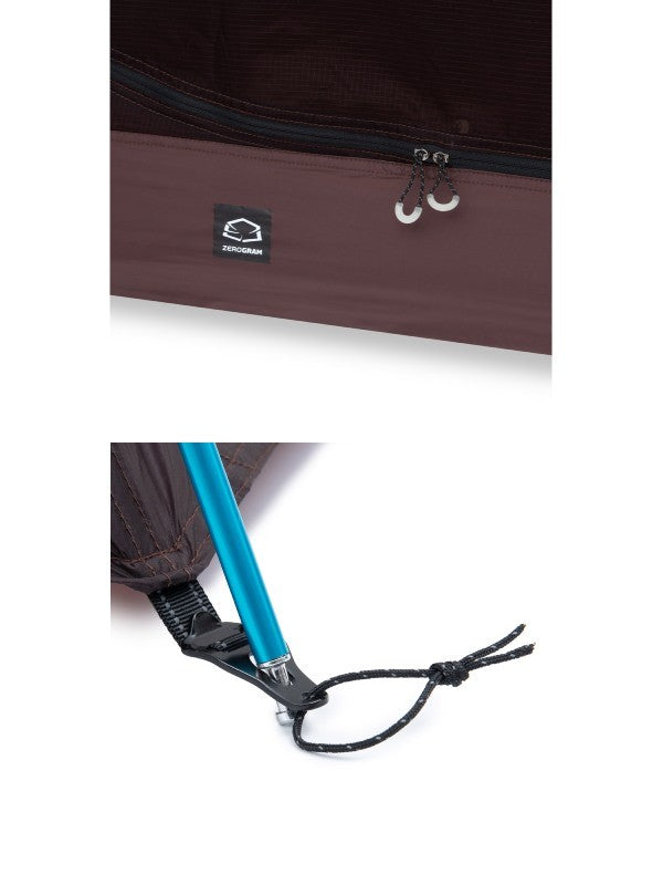 El Chalten 1P ZEROBONE #Earthy Beige｜ZEROGRAM – moderate