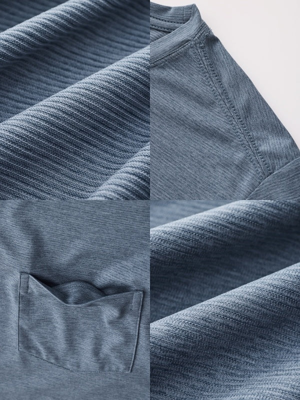 Vapor Pocket Tee #Blue [TB251-290102]｜Teton Bros.