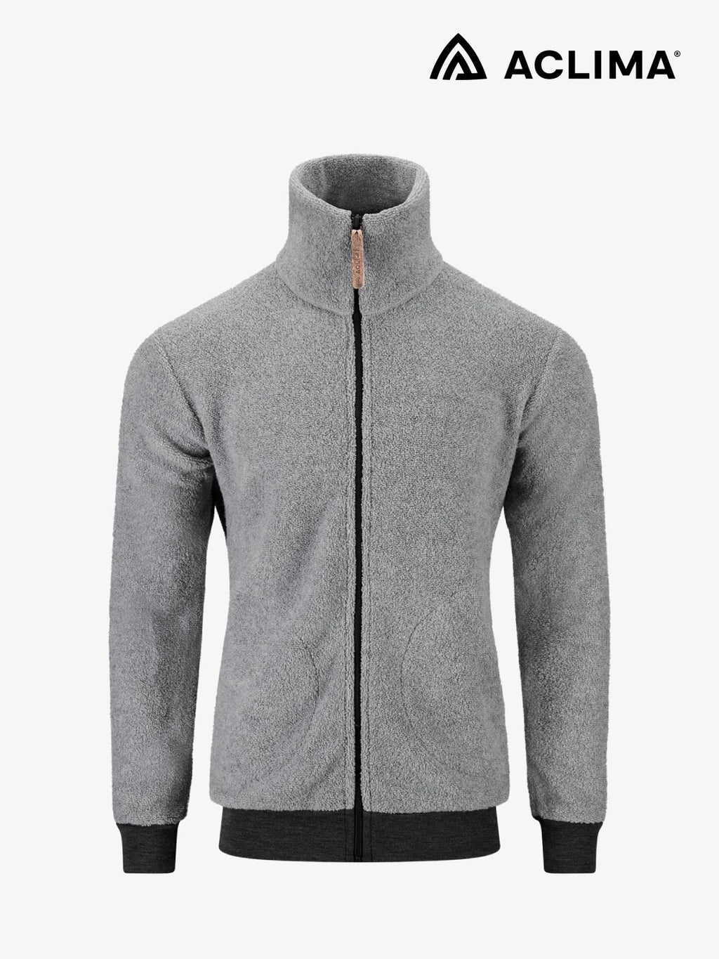 【Men】Reborn Terry Jacket #Light Grey Melange [108105]｜ACLIMA