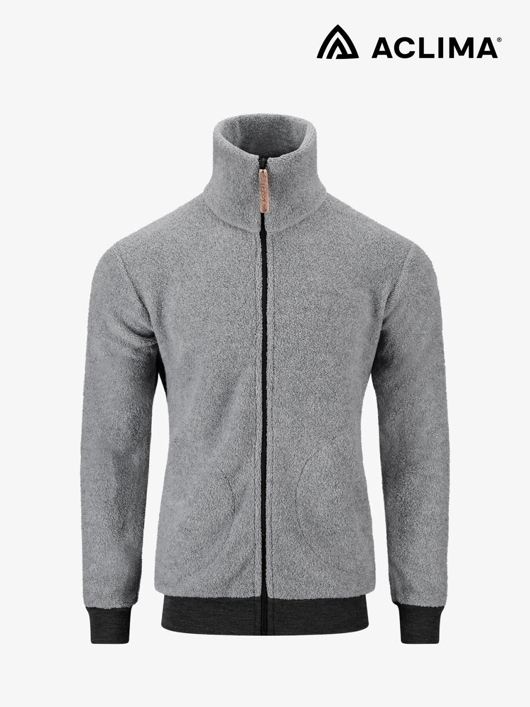 【Men】Reborn Terry Jacket #Light Grey Melange [108105]｜ACLIMA