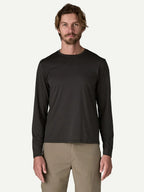 【Men】Men's L/S Cap Cool Daily Shirt #BLK [45181]｜patagonia