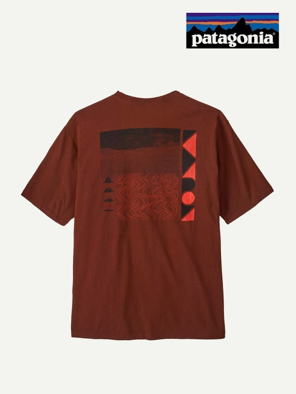 Men's Driftways Organic T-Shirt #DVL [37818]｜patagonia