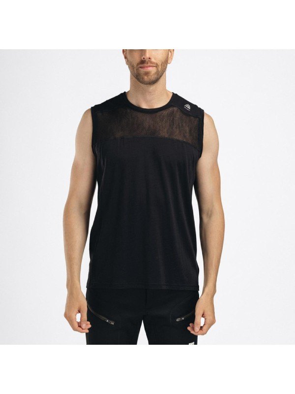 LightWool Sports Singlet [M] #Jet Black [106824]｜ACLIMA – moderate