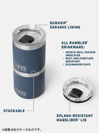 10 oz MAGSLIDER LOWBALL2.0 WITH DURASIP #BLACK [21071507383]｜YETI