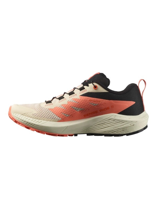 Woman's SENSE RIDE 5 W #Tender Peach / Fusion Coral / Black [L47808700]｜SALOMON【Outlet_30】