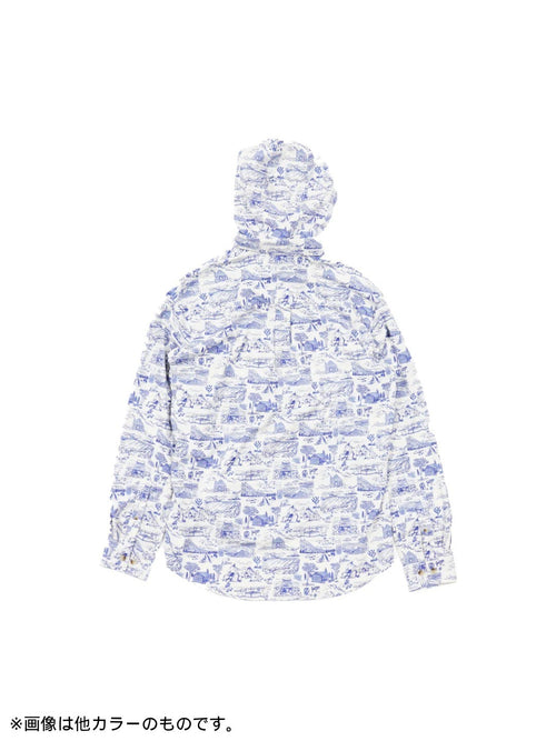 TRIPLE CROWN BUTTON DOWN LONG SLEEVE #Green Topo｜Jolly Gear