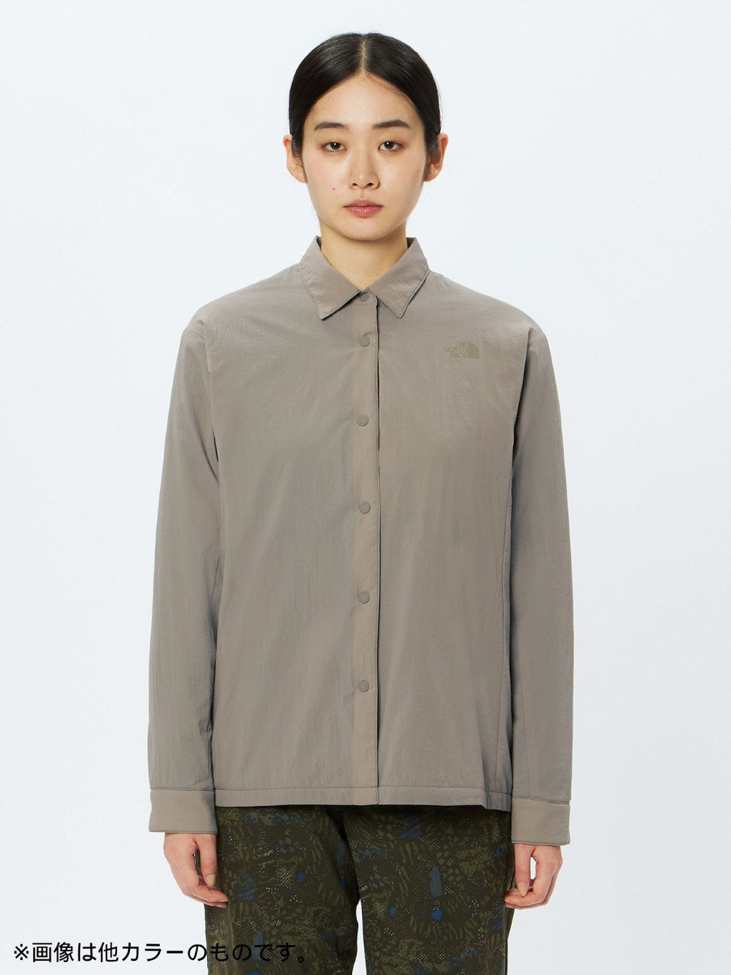 Women's October Mid Shirt #FG [NRW62502]｜THE NORTH FACE