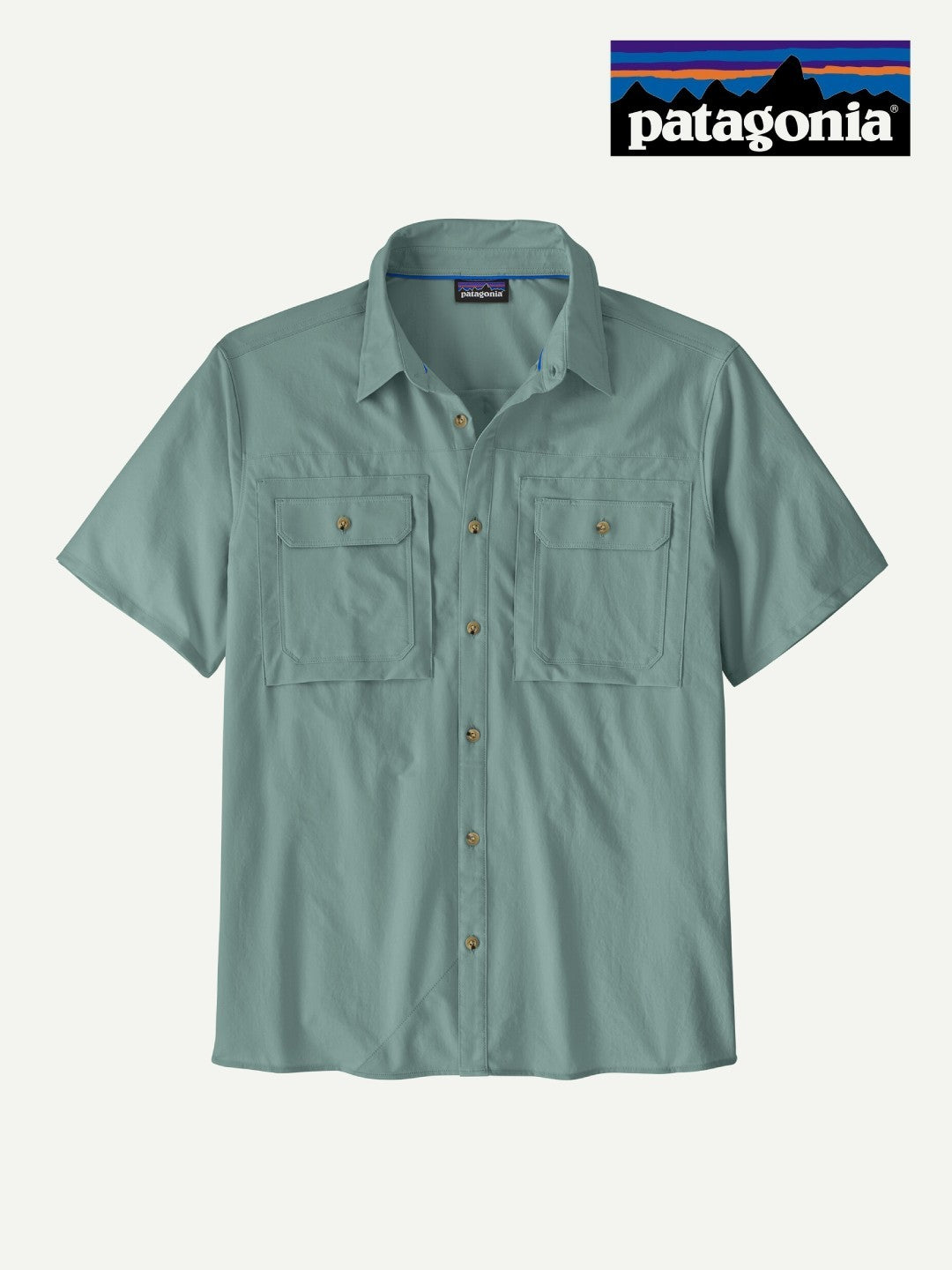 Men's S/S Self Guided Sun Shirt #RKML [41835]｜patagonia – moderate